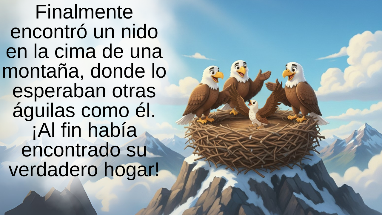 El águila que encontró su hogar (Ebook)